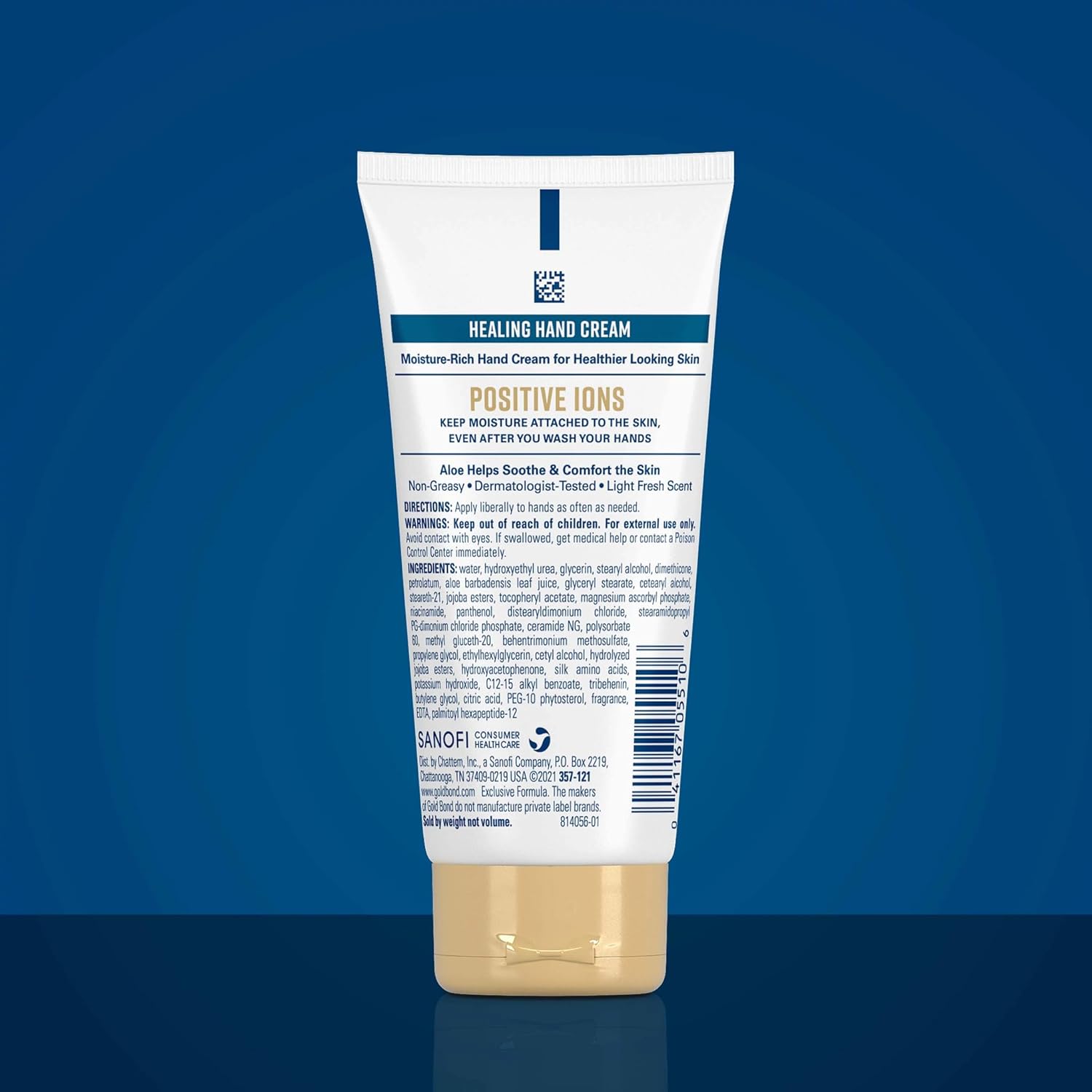 Gold Bond Healing Hand Cream with Aloe, Rich Moisturizer - Image 2