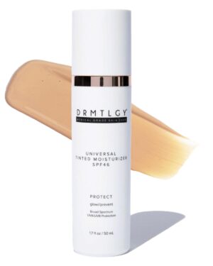 DRMTLGY Universal Tinted Moisturizer SPF 46 – Hydrating Dewy Tinted Sunscreen
