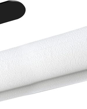 Paper Towel Holder, Self Adhesive or Drilling Paper Towel Holder Under Cabinet
