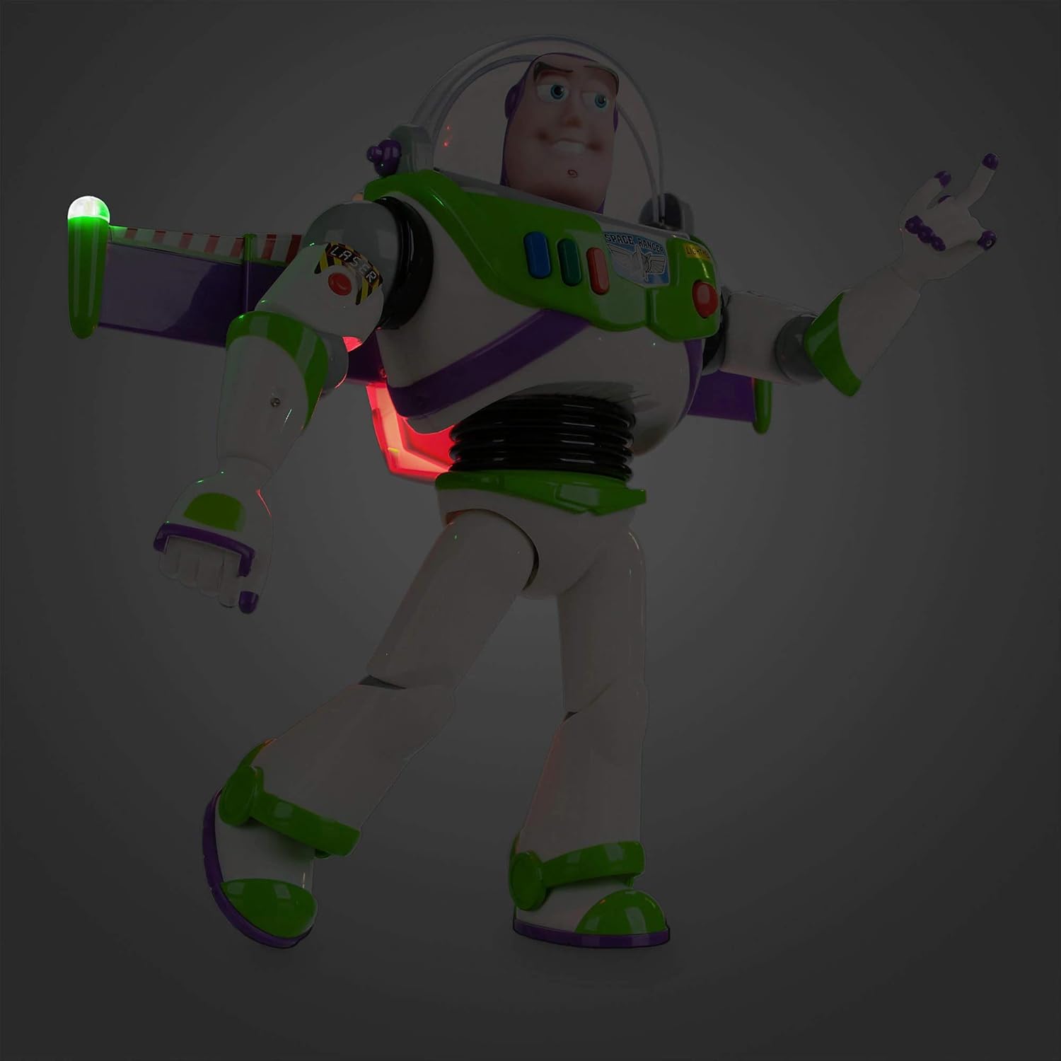 Disney Store Official Buzz Lightyear Interactive Talking Action Figure from Toy Story, - Image 5