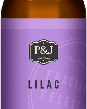 P&J Fragrance Oil - Lilac Oil 100ml - Candle Scents, Soap Making, Diffuser Oil, Fresh Scents