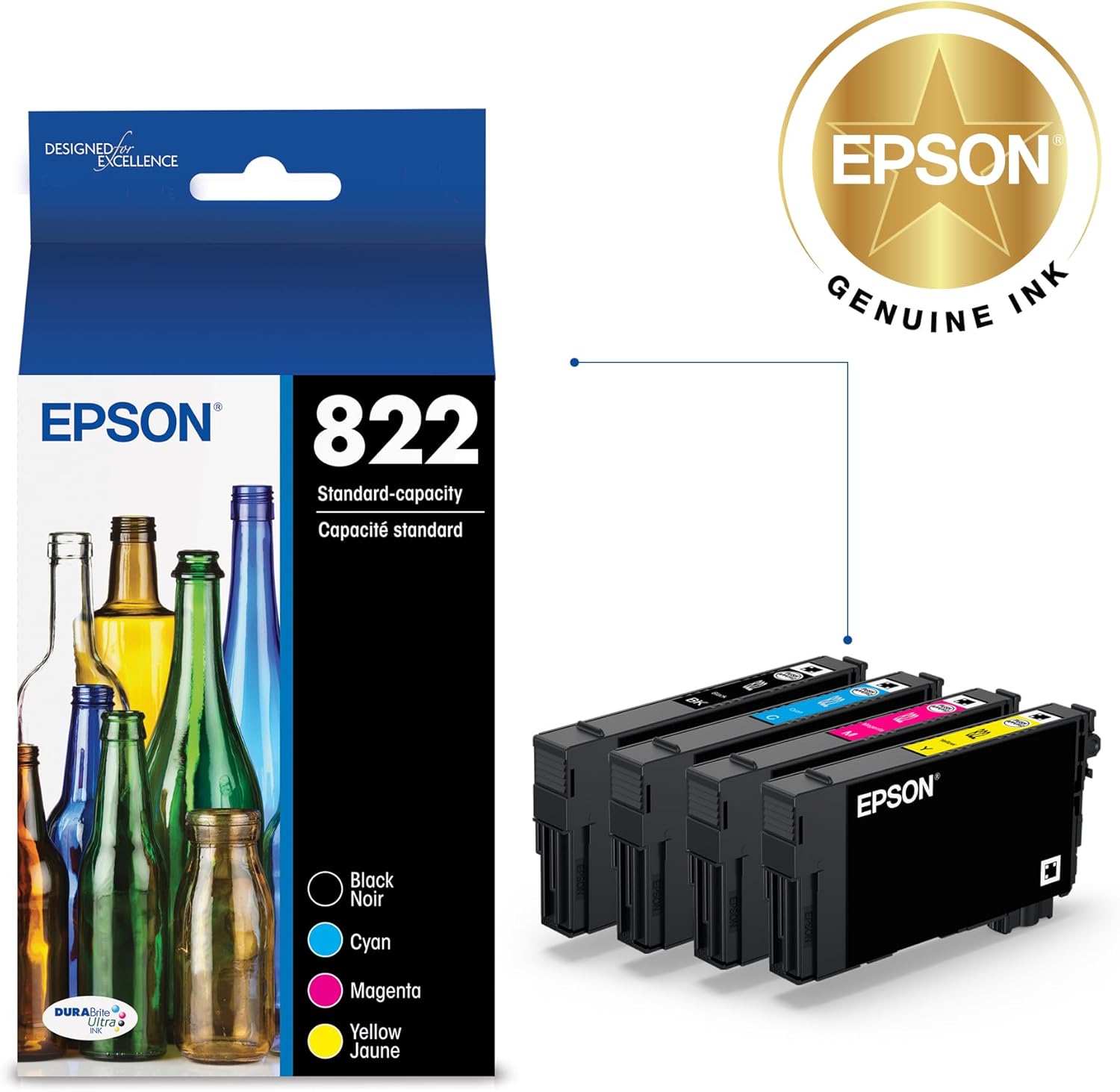 EPSON 822 DURABrite Ultra Ink Standard Capacity - Image 2