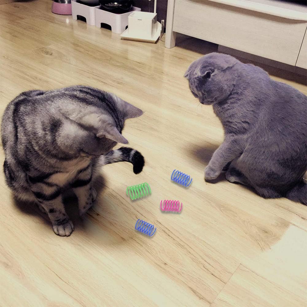 Andiker Interactive Cat Spiral Creative Spring Toy to Kill Time and Keep Fit, - Image 2