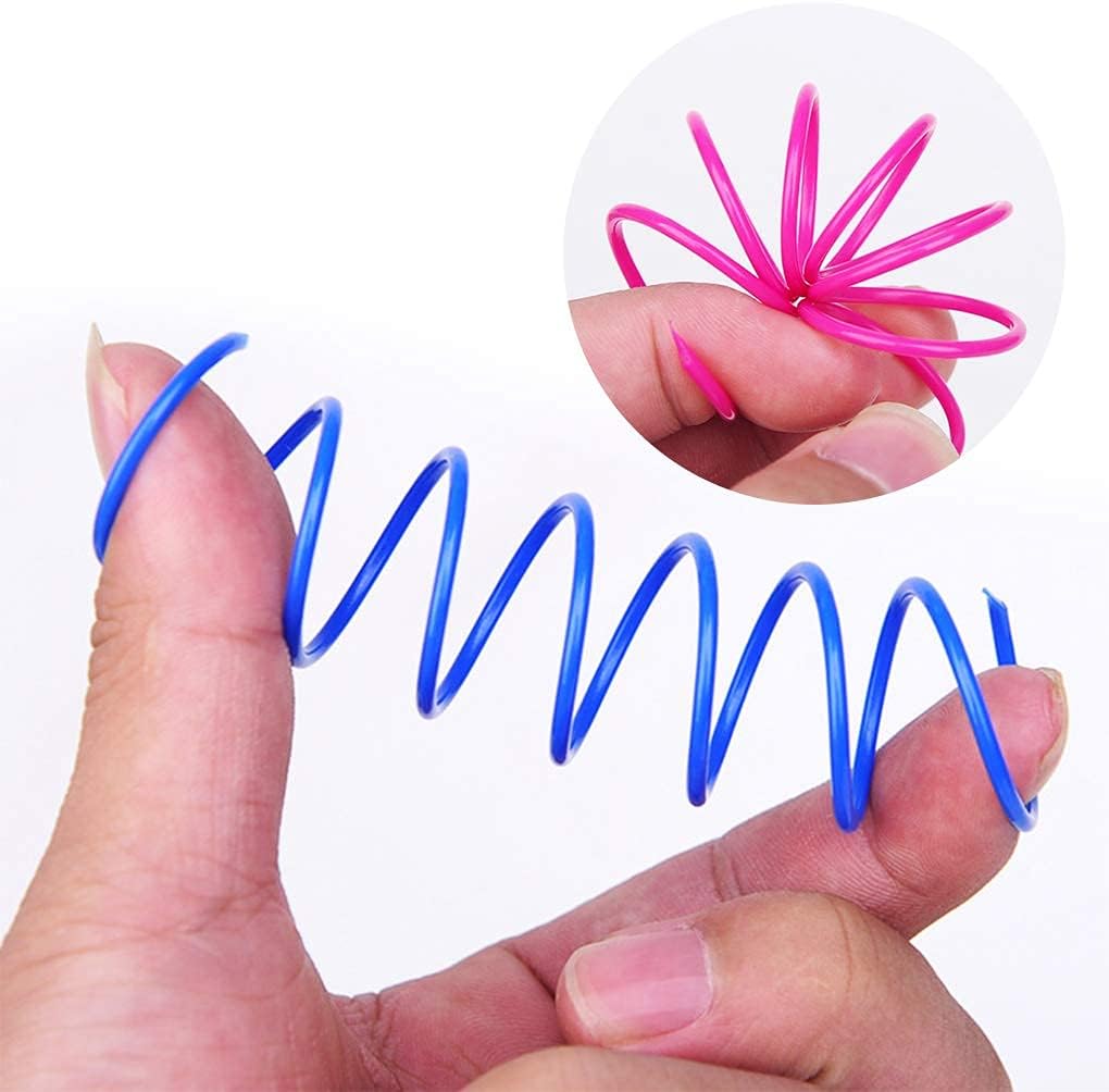 Andiker Interactive Cat Spiral Creative Spring Toy to Kill Time and Keep Fit, - Image 5