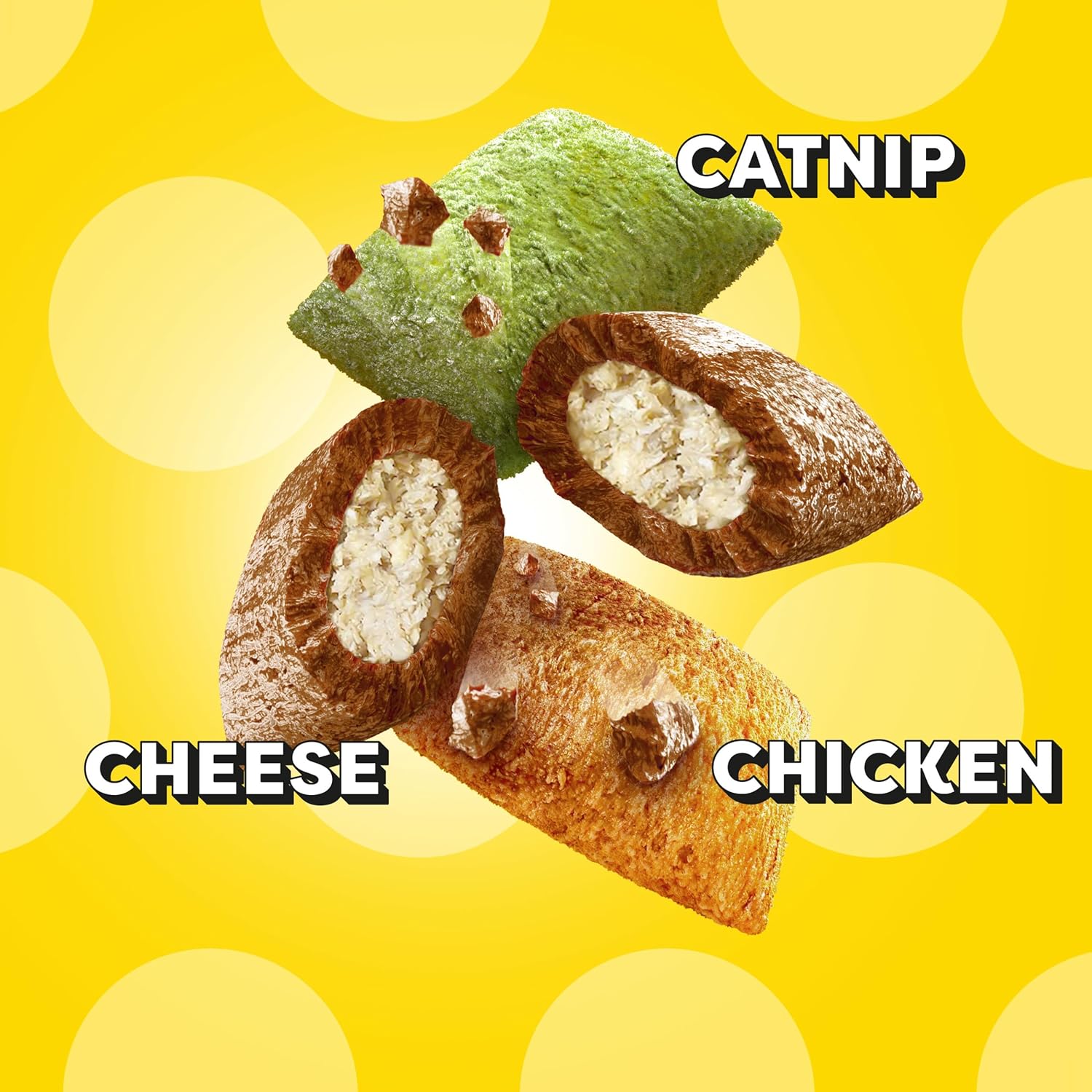 Temptations Cat Treats, Classic Crunchy and Soft Cat Treats, Catnip Fever Flavor - Image 5