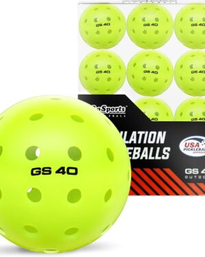 GoSports GS 40 Pickleball Balls - 4, 12, or 36 Pack